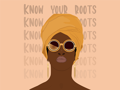 Know your roots | Turban vibes adobe illustrator africa african african woman africanart art artprint design digitalart digitaldrawing digitalillustration draw graphicdesign illustration illustrator know your roots origins roots turban turbanista