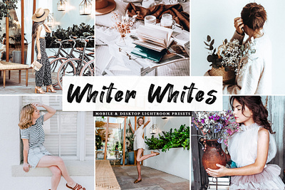 Whiter Whites Mobile & Desktop Lightroom Presets art artistic beautiful blog bright cinematic color colorful exclusive film fresh hdr insta instagram light lightroom magazine matte minimalistic