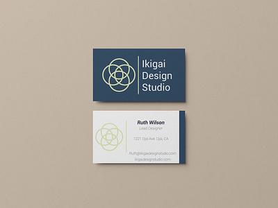 Logo design concept for a design studio: as a business card branding design illustrator minimal