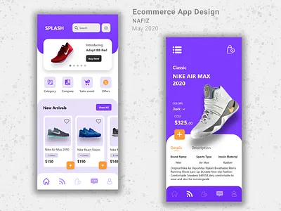 Shopping Mobile App app buy ecommerce mobile mobile app mobile ui order paymet platform product shoe shopper shopping app shopping cart store app store design ui uidesign uiux ux