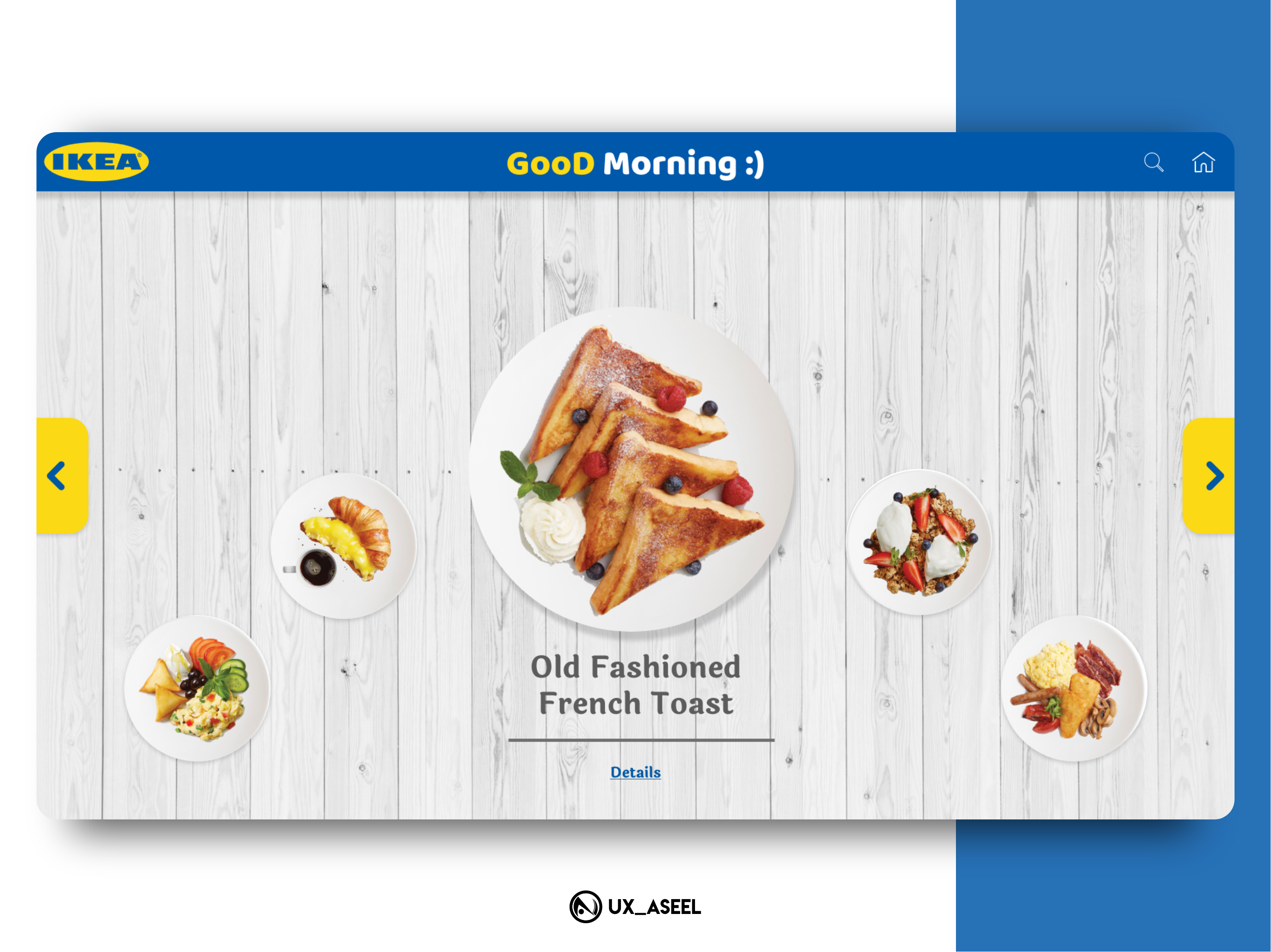 Example of IKEA UI | Website
