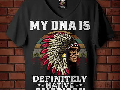 NATIVE AMERICAN T-SHIRT aborigin aborigines american americans app creative t shirt design icon logo mobern t shirt natiev native native american old origin t shirt typography ui vector
