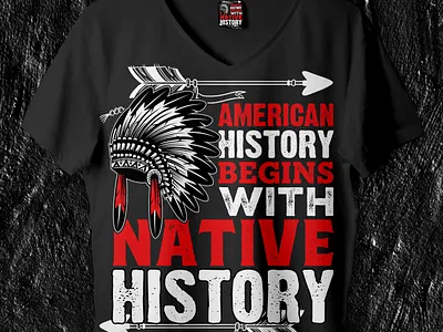 NATIVE AMERICAN T-SHIRT aborigin aborigines american americans app creative t shirt design icon logo mobern t shirt natiev native native american old origin t shirt typography ui vector