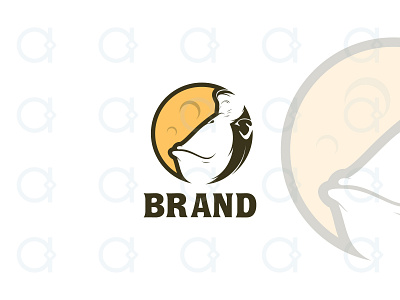 Monkey Moon Logo animal animals ape branding chimp design gorilla light logo mascot monkey monkeys moon moonlight multimedia night primal primate sun