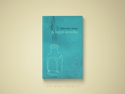 30 days book cover challenge #14 30daychallenge a kígyó árnyéka book book cover challenge concept cover cover design graphic design könyv könyvborító rakovszky zsuzsa