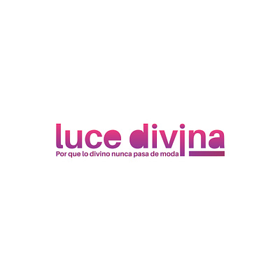 Logo - Luce Divina adobe illustrator branding design icon illustration illustrator logo vector