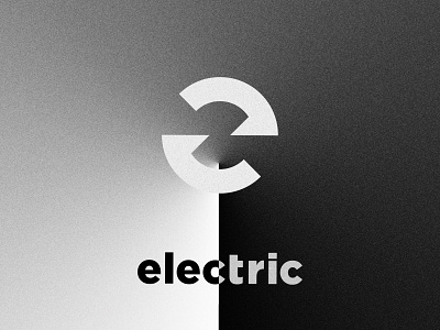 electric branding branding design clean color design electric electricity gradient icon illustrator logo logo design logotype vector