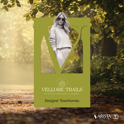 Vellore Trails Brochure -Spring/Summer arista branding brochure design design graphic design illustration logo mailer real estate thepoddotme typography vector vellore trails