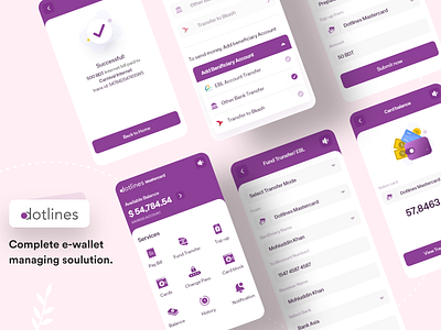 Dotlines Card android app app design application branding card design system finance information architecture mobile design product redesign ui ux