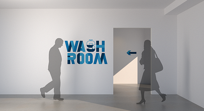 Wash Room 3d architectural architecture arrows cgi concept covid environmental graphics interior design interiors pandemic silhouette typeface virus wash washroom wayfinding