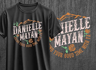 Danielle Mayan Eye-catching t-shirt Design halloween