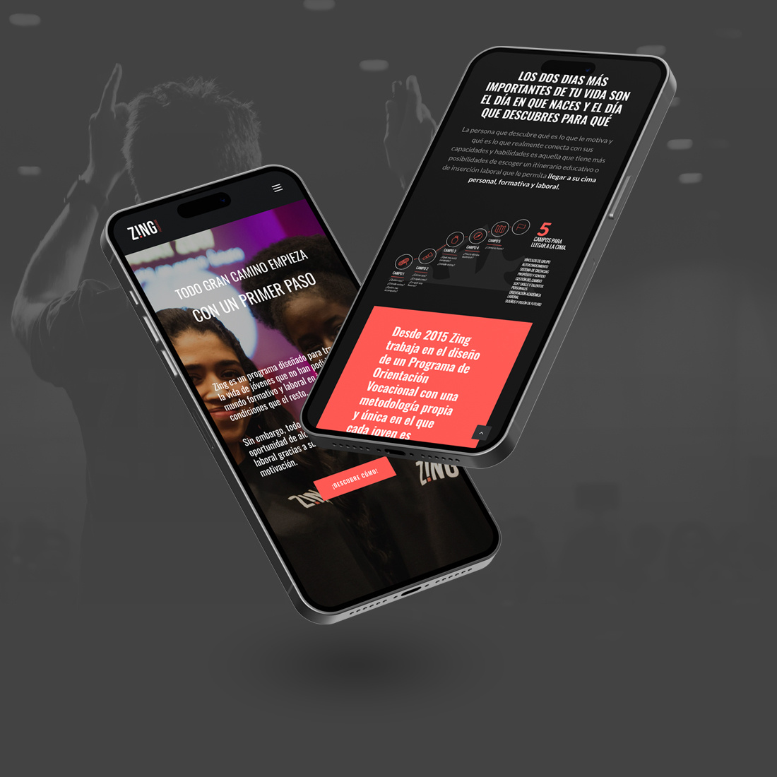 ZING Programme. UX & UI Design by Samuel Matito on Dribbble