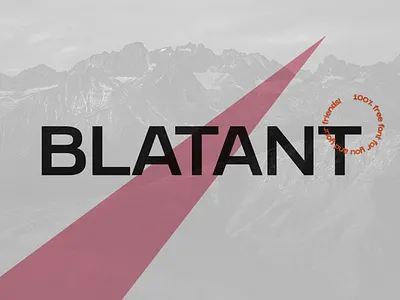 Blatant free Font, blatant font blatant font free chalk font free font download poster font retro font sports font