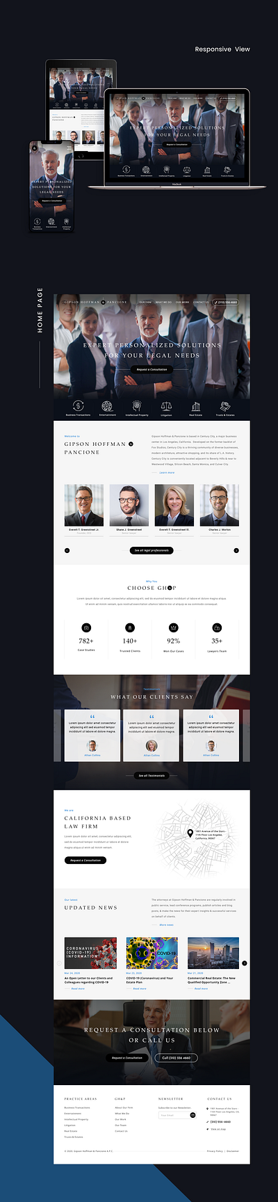 Law Firm app design design webdesign