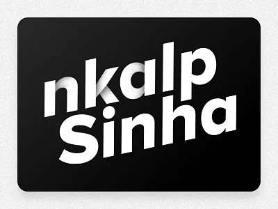Paper-cut styled font experiment design font graphic header page shadow text