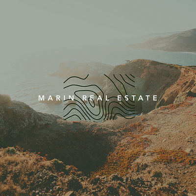 Marin Real Estate - Branding branding design illustration logo minimal vector