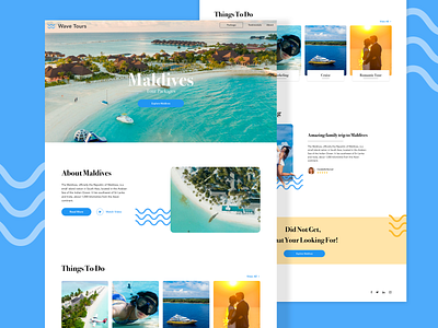 Travel Website design holiday romantic travel traveling ui website