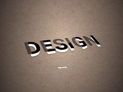 Design text effect design illustration logo typography