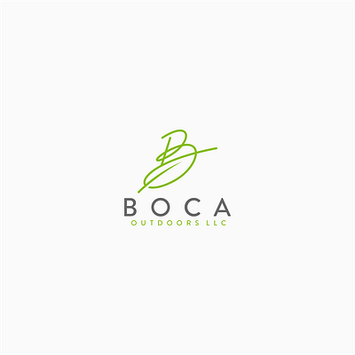 BOCA branding building classic design emblem idea landscapes letters logo luxury outdoor logo typography vector