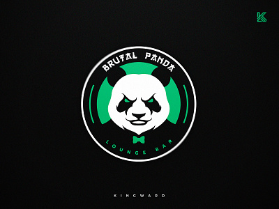 Brutal Panda branding design esport illustration kingward logo mascot mascotlogo sport vector