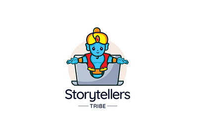 Storytellers Tribe - Mascot Logo Design adobe illustrator adobe photoshop advertising branding design illustration print design typography vector website