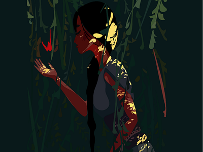 Chasing light for life artist design illustration light art