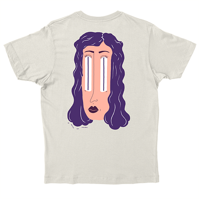 Why the long face? (back) art cartoon comic design drawing graphic design illustration sketch t shirt design t shirt illustration textile design