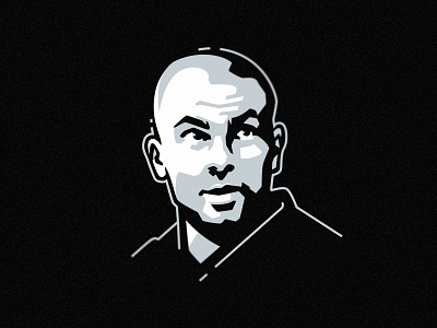 Tony Parker 9 🏀 basketball branding icon identity illustration legend logo logotype nba sports spurs tony parker