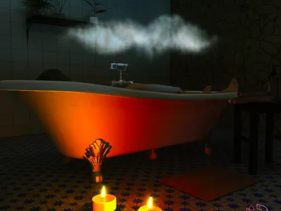 Dreaming of clouds cinema4d octane render