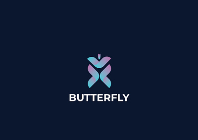 BUTTERFLY LOGO CONCEPT 3dlogo banner book cover brochure business card butterfly butterfly logo creative email signature eye catch flat flyer illustration modern retro vintage