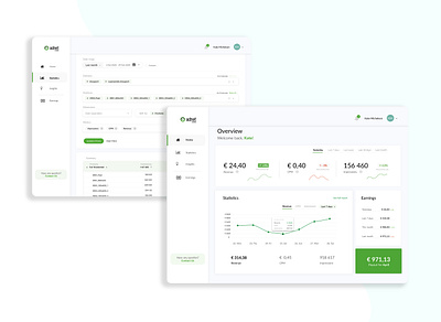 Dashboard User Interface dashboad dashboard design design gantt chart green payment reporting tools reports reports and data statistic ui ux web