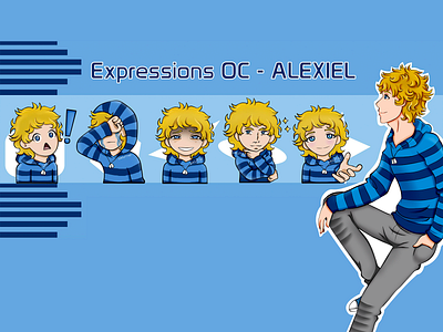 Alexxiel - Oc illustration ui