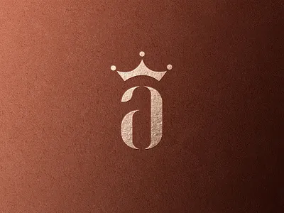 Alexandar King brand design logo logo design luxurious luxury minimal minimalism modern simple