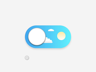 Day/Night Mood Toggle Switch animation dailyui design microinteraction prototype toggle switch ui uidesign ux uxdesign uxdesigner visual design