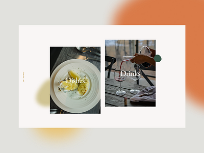 The Restaurant Part 2 cafe design food food and drinks menu restaurant typography ui ux web website