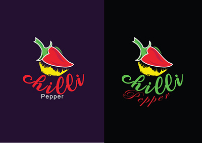 Chilli Restaurant Logo 3dlogo awesome barlogo beautiful businesslogo concept creative eye catch flat hand drawing logodesigner logos minimalist minimals modern restaurantlogo retro signature vintage