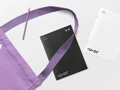 +u+or / Academic orientation. academic academy branding design lesson logo purple purple logo teacher typography