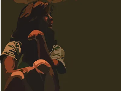 Light in her animation concept art design digital art illustration motiongraphic