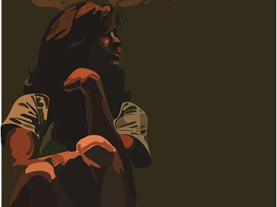 Light in her animation concept art design digital art illustration motiongraphic