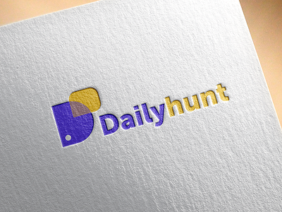 Dailyhunt Logo branding design logo logo design minimal logo