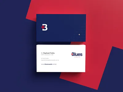 [Blues] Business Card 3d blue brand brand identity branding business card business card design businesscard design illustration inspire logo vector visual