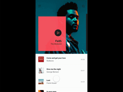 Music Player 2 app design homepage mobile app music music player ui ux