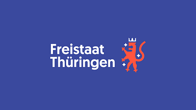 Freistaat Thüringen Redesign - Logo branding concept corporate design corporate identity design flat freistaat thueringen logo public institution redesign thueringen thüringen tobias möritz tobimori typography vector