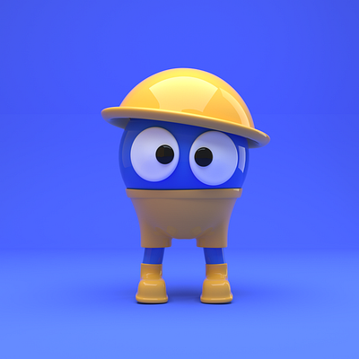 CAP 3d 3d art animation app c4d character cinema4d color design