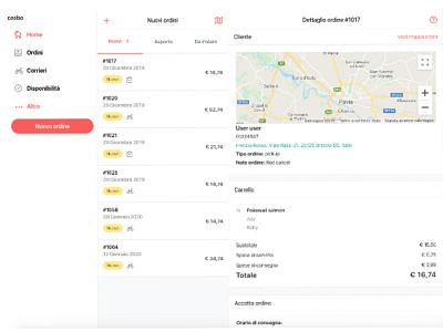 Pos system orders - food delivery admin app food app food delivery ios ipad orders pos pos system