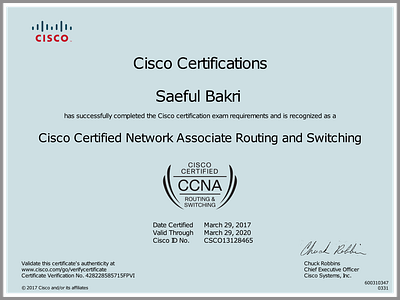 Cisco Sertified Network Associate ccna certified it company it services network