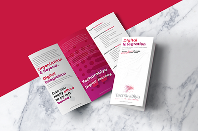 Tri-Fold Brochure art direction branding brochure design creative design design flyer design minimalist print design text typography typography design