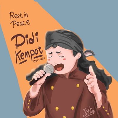 King of Brokenhearted DIdi Kempot illustration