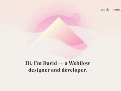 Sick Website Animation! branding dark design graphic illustration minimal ui ux