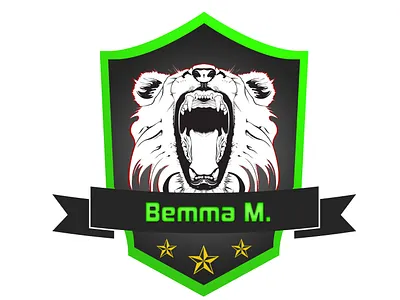 E-Sport Logo V2 Bemma M. badge design esport flat gaming illustration logo